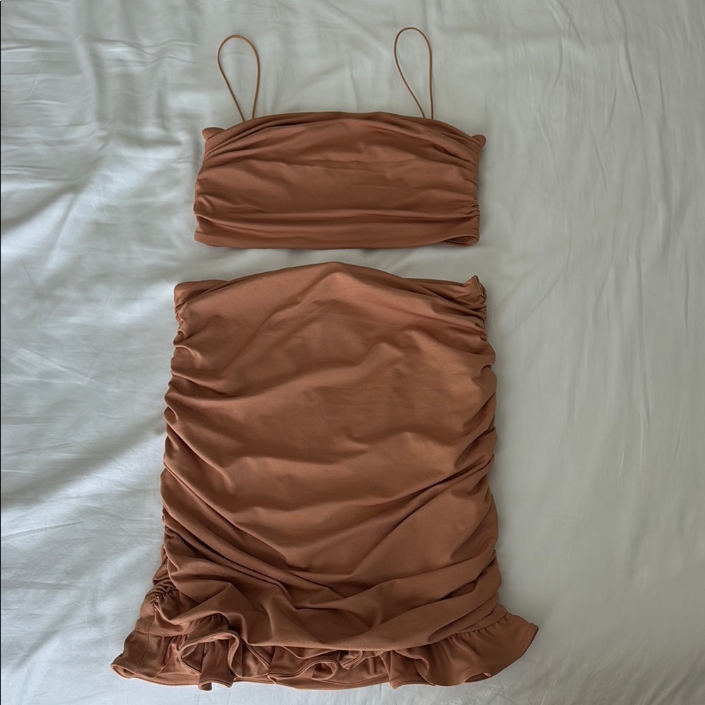NEVER WORN - Oh Polly Matching Top/Skirt Set